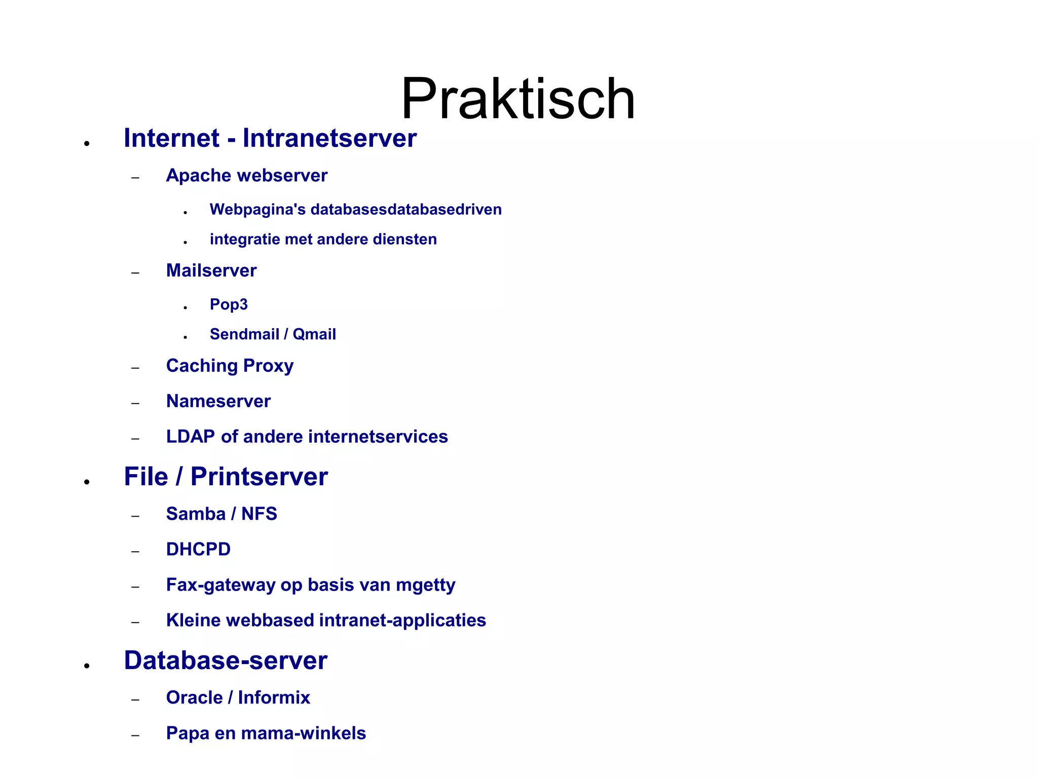 Jan Guldentops over Linux