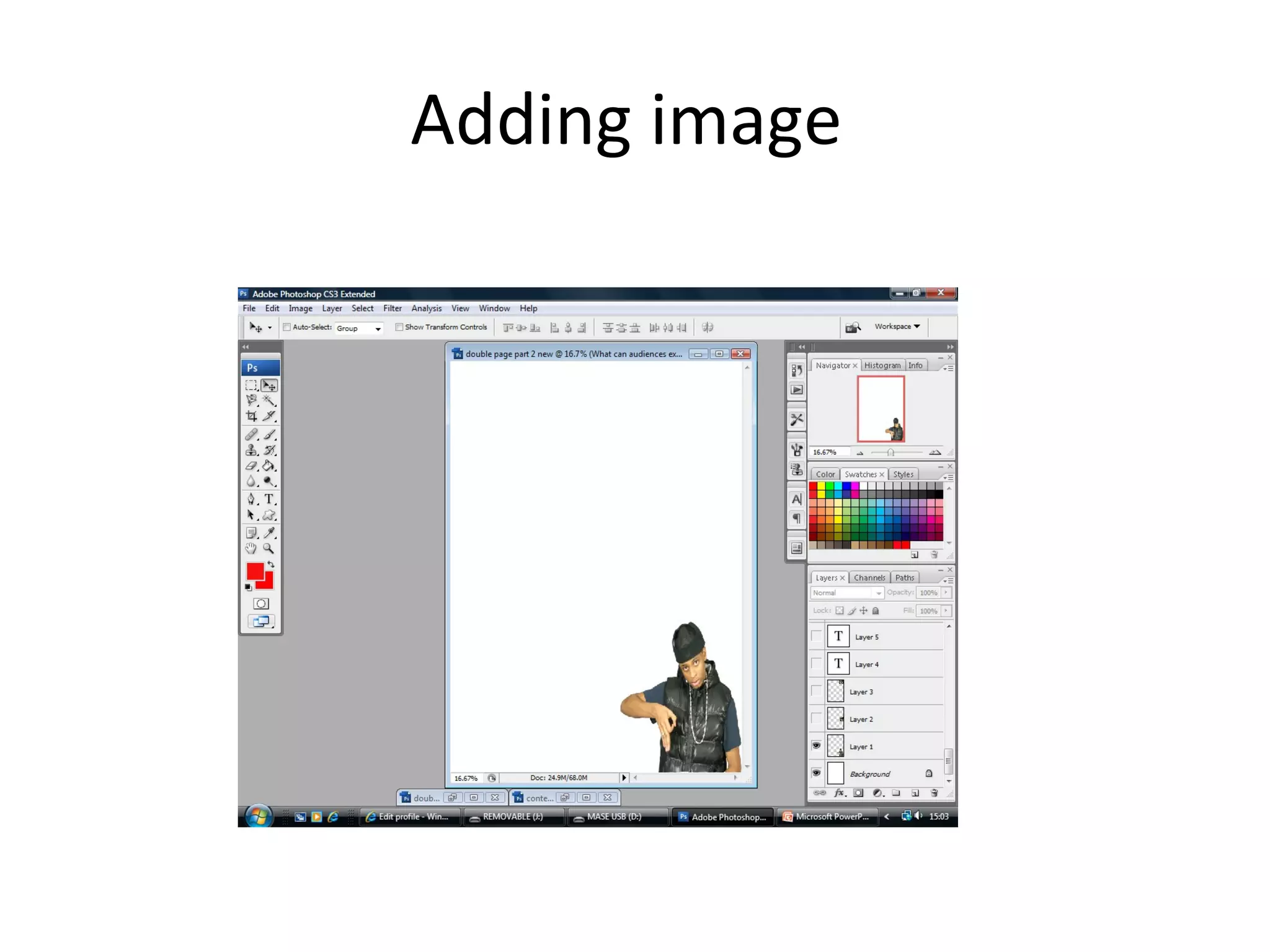 Adding image