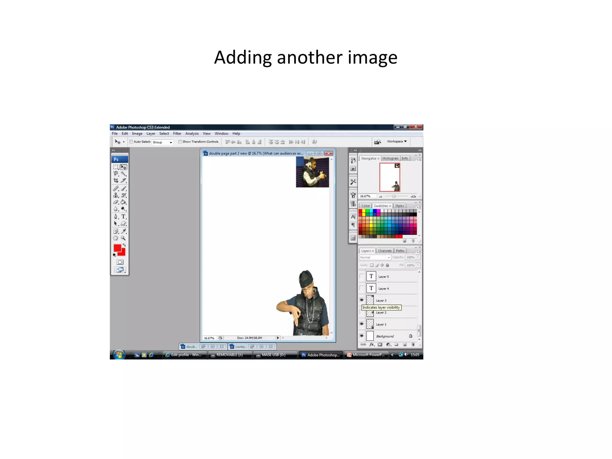 Adding another image