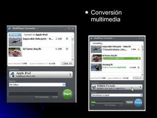 Conversión multimedia 