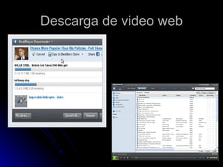 Descarga de video web 