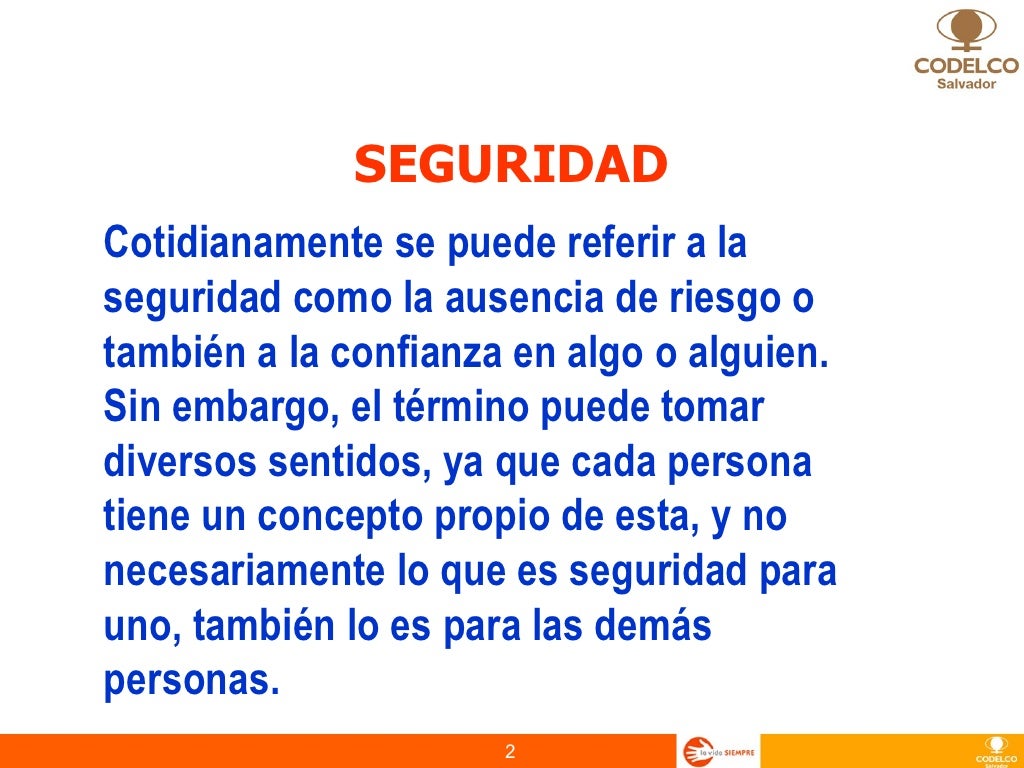 Reflexión Seguridad