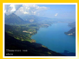 Thunersee von oben 