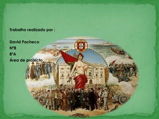 Trabalho realizado por :David Pacheco Nº88ºAÁrea de projecto 