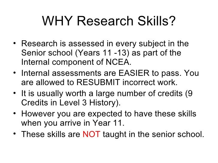 quiz on research skills