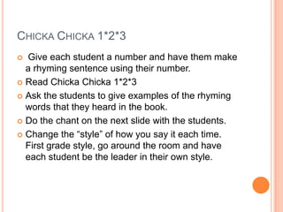 Have the students work on the three math problems listed on the next slide. 