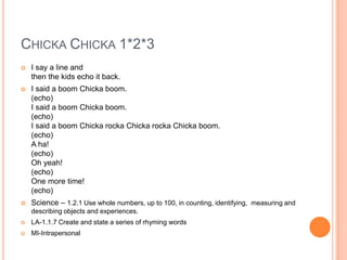 LA 1.1.1- Concepts About Print:Match oral words to printed words. 