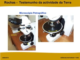Microscópio Petrográfico 