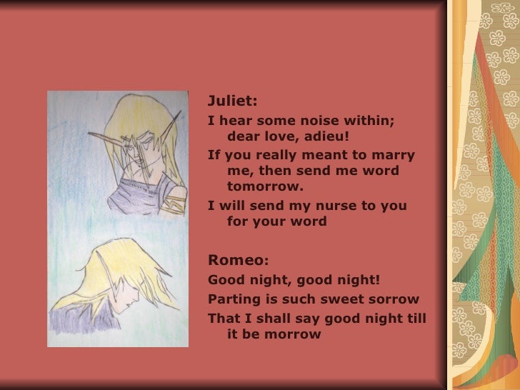 romeo and juliet balcony script
