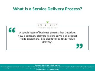 Service Delivery Process Case Study - Small Business