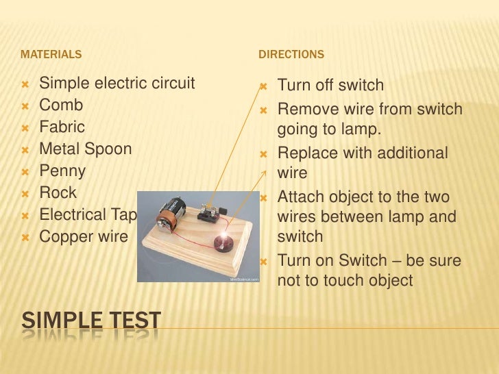 Simple Electrical Circuit