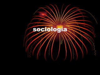 sociología 