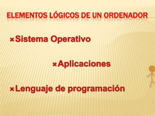 ELEMENTOS LÓGICOS DE UN ORDENADOR