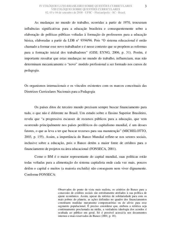 Diretrizes para o curso de pedagogia