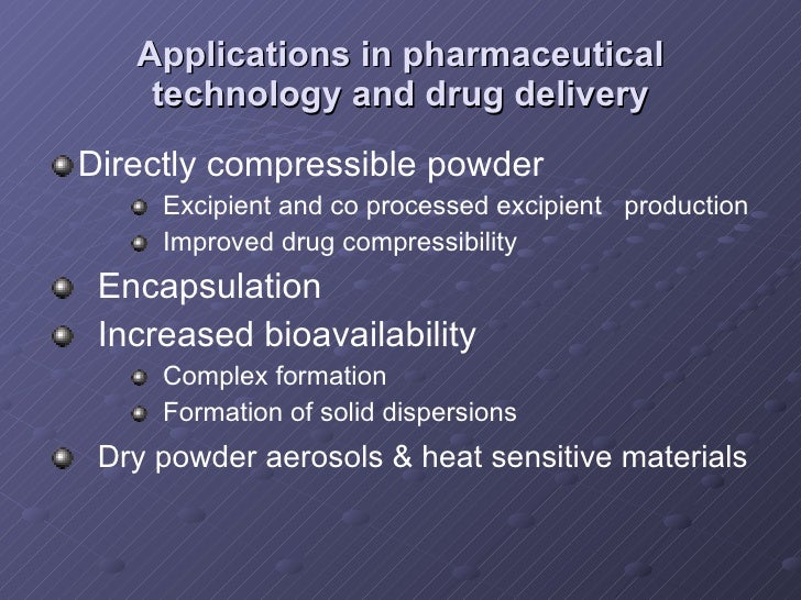 Spray drying technique in pharmaceutical industry