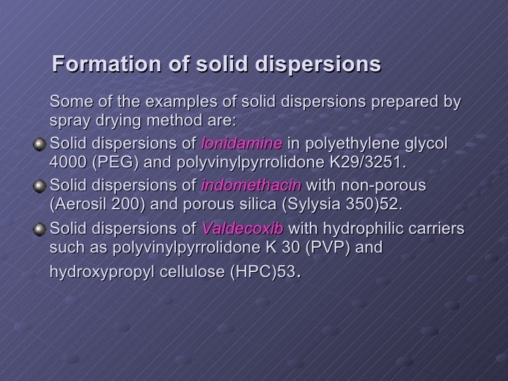 Spray drying technique in pharmaceutical industry
