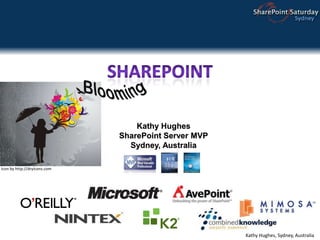 SharePoint Kathy Hughes SharePoint Server MVP Sydney, Australia Icon by http://dryicons.com 