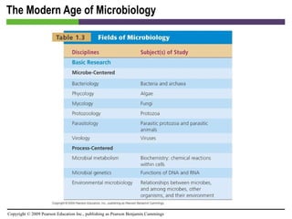 The Modern Age of Microbiology 