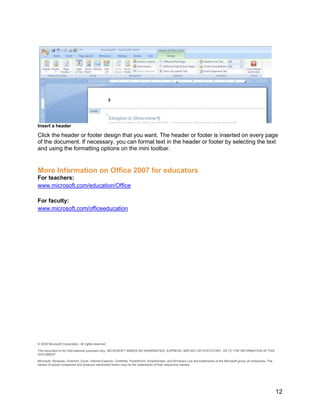 Step-by-Step - Office 2007