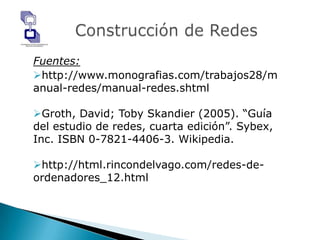  Redes SencillasEn el caso de querer conectar más de dos ordenadores, o con vista a una posible ampliación de la red, es necesario el uso de un concentrador que se encargará de repartir la señal y el ancho de banda disponible entre los equipos conectados a él.Simplemente le llega el paquete de datos al concentrador, el cual lo reenvía a todos los equipos conectados a él; el equipo destinatario del paquete lo recoge, mientras que los demás simplemente lo descartan.