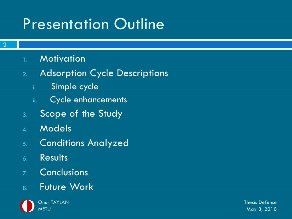 Dissertation oral defense presentation picture