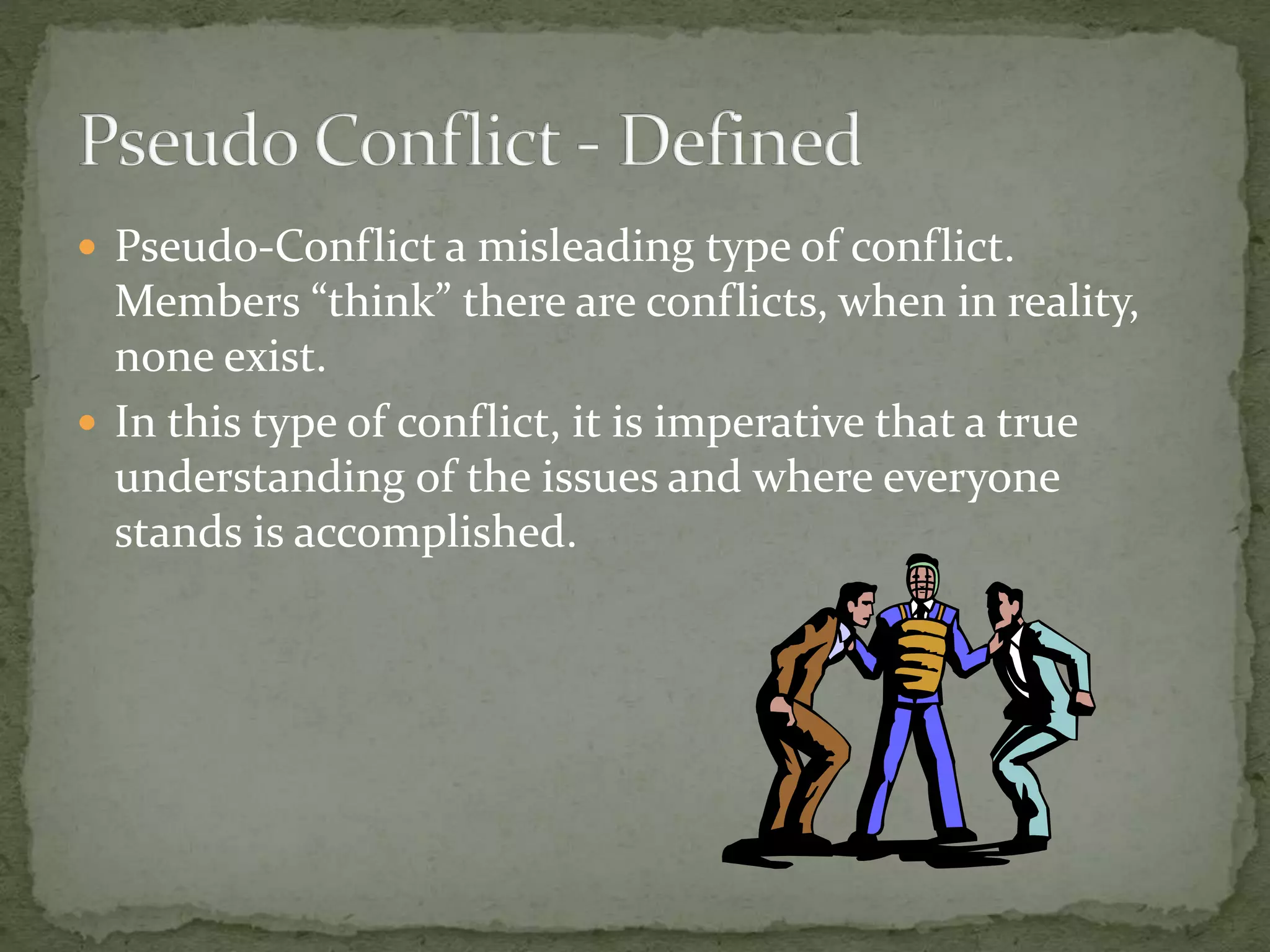 Types of Conflicts | PPTX