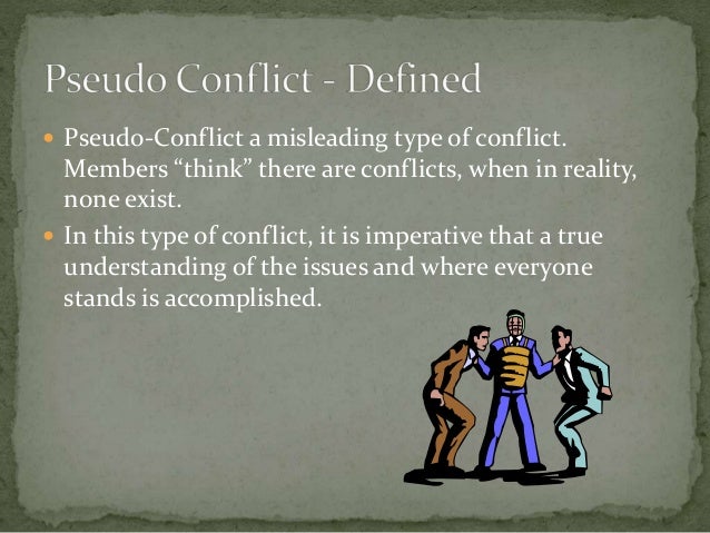 types of conflicts ego conflict