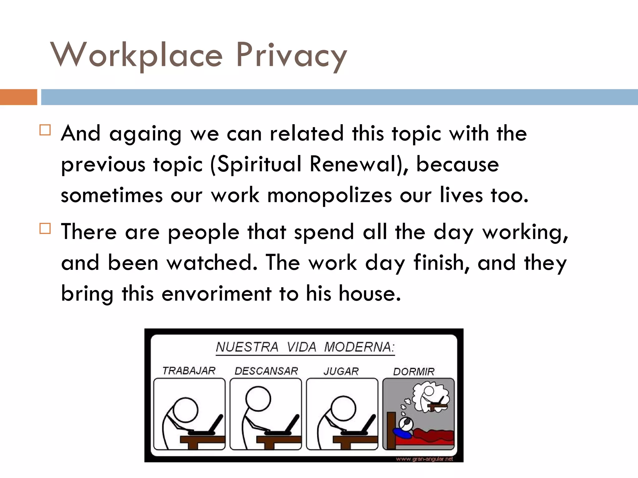 UNIT 7: WORKPLACE PRIVACY | PPT