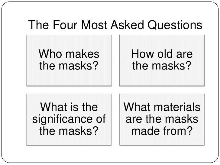 Mask Questions