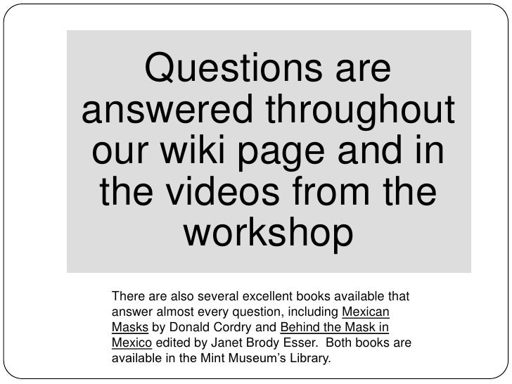 Mask Questions