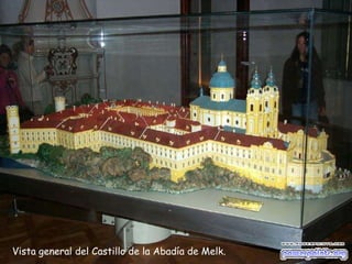 Vista general del Castillo de la Abadía de Melk.
 