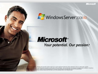 Windows Server 2008 R2 Overview
