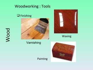 Finishing Varnishing Waxing Painting Wood Woodworking : Tools 