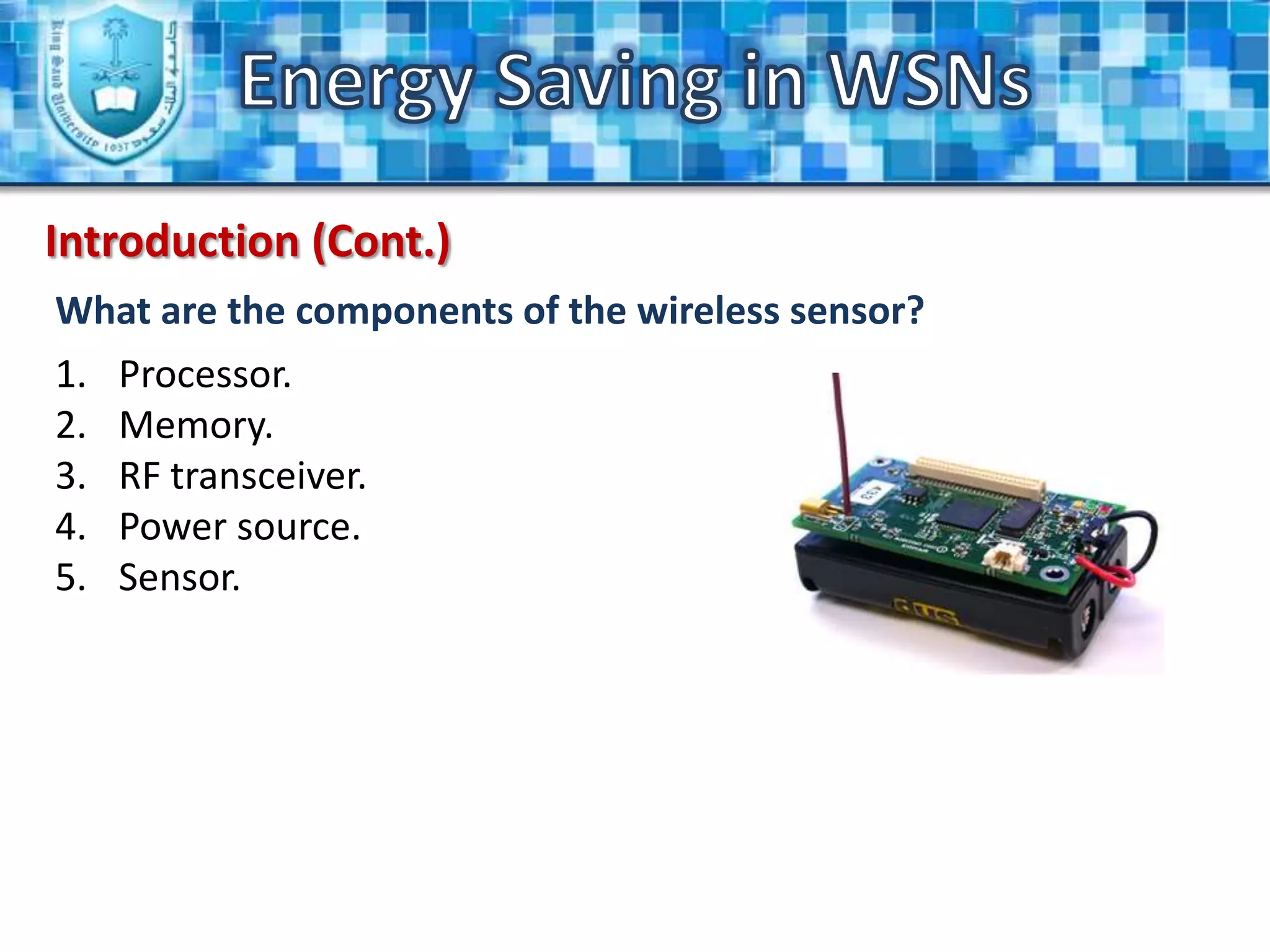 Sleep-wake Scheduling.