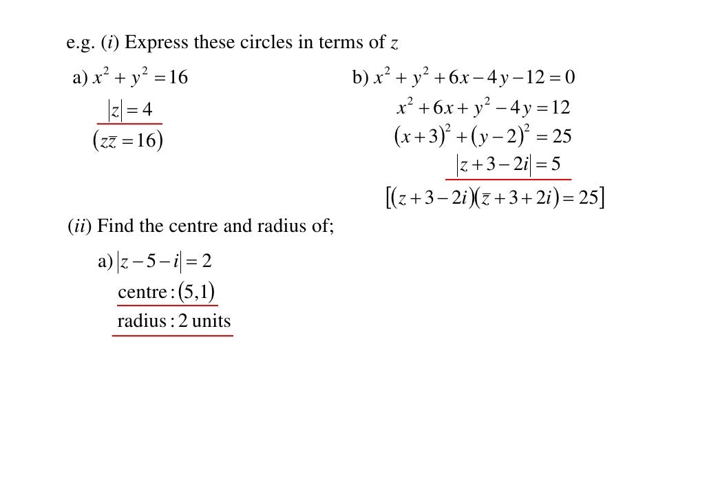 X2 T01 10 locus & complex numbers 1