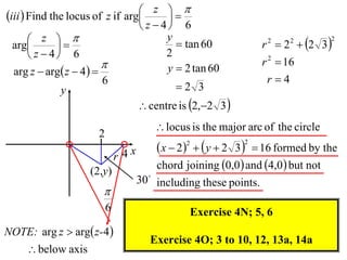 X2 T01 12 locus & complex numbers 3 | PDF