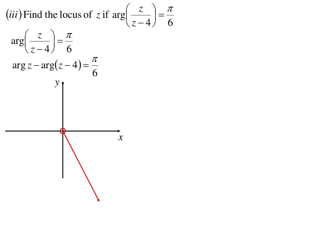 X2 T01 12 locus & complex numbers 3