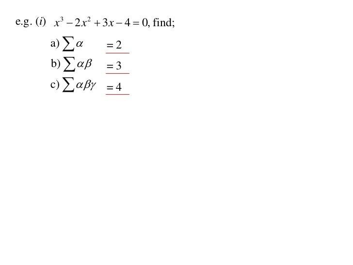 X2 T02 03 Roots Coefficients