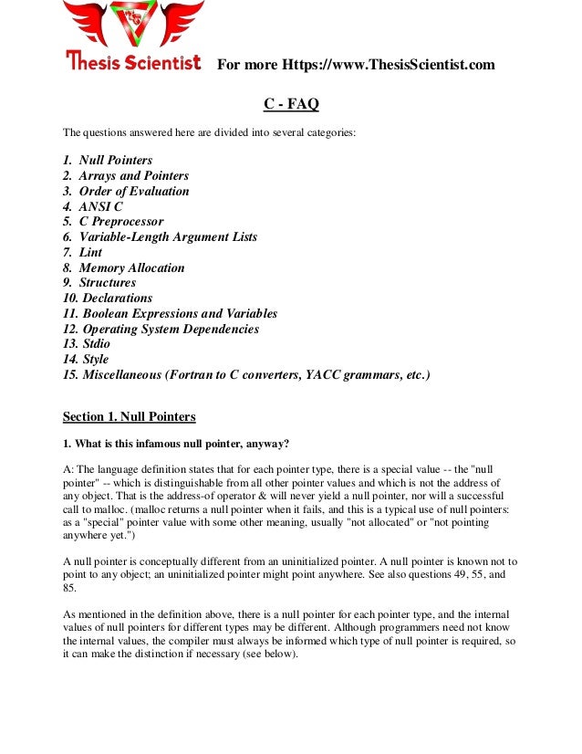 C Interview Questions And Answers