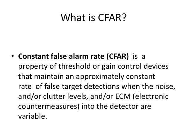 English Version Cfar