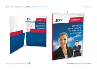 CFA Society Marketing Toolkit | PDF