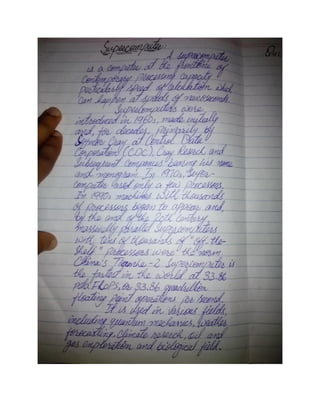 Computing Fundamentals