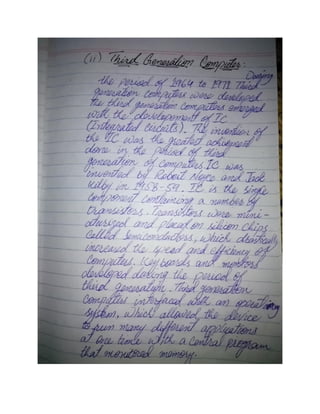 Computing Fundamentals