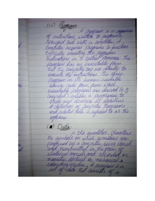 Computing Fundamentals