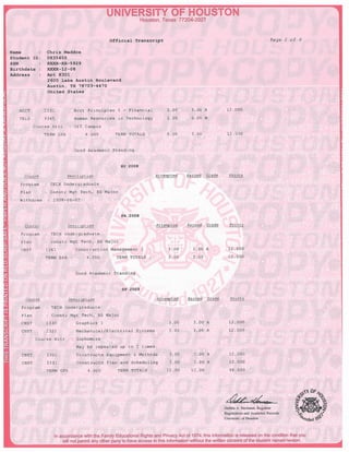 UH Trans 2008-2011 | PDF