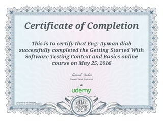 Getting Started With Software Testing Context and Basics | PDF