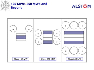 125 MWe, 250 MWe and
Beyond
Class 150 MW
+ +
+ +
+
+
+ + +
+ + +
Class 350 MW Class 600 MW
 