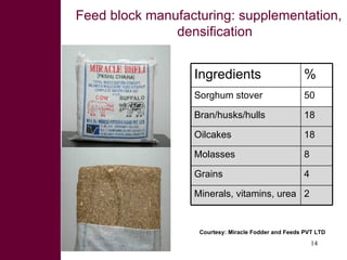 Opportunities for sweet sorghum stover and bagasse as valuable commodities in fodder trading and processing