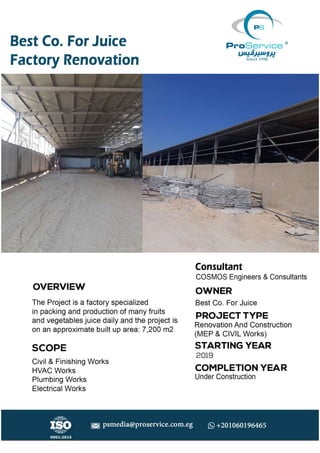  Architecture, Civil, and Structure Construction Contracting.