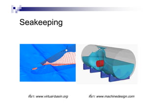 Seakeeping
ที่มา: www.machinedesign.comที่มา: www.virtual-basin.org
 
